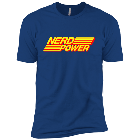 T-Shirts Royal / YXS Nerd Power Boys Premium T-Shirt