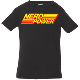 T-Shirts Black / 6 Months Nerd Power Infant Premium T-Shirt