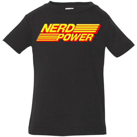 T-Shirts Black / 6 Months Nerd Power Infant Premium T-Shirt