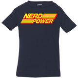 T-Shirts Navy / 6 Months Nerd Power Infant Premium T-Shirt
