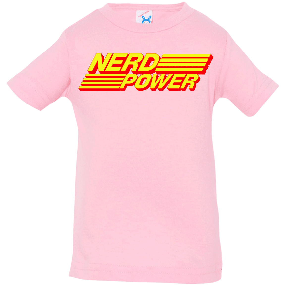 T-Shirts Pink / 6 Months Nerd Power Infant Premium T-Shirt