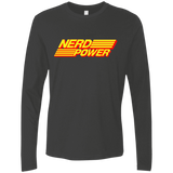 T-Shirts Heavy Metal / S Nerd Power Men's Premium Long Sleeve