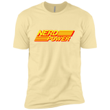 T-Shirts Banana Cream / X-Small Nerd Power Men's Premium T-Shirt