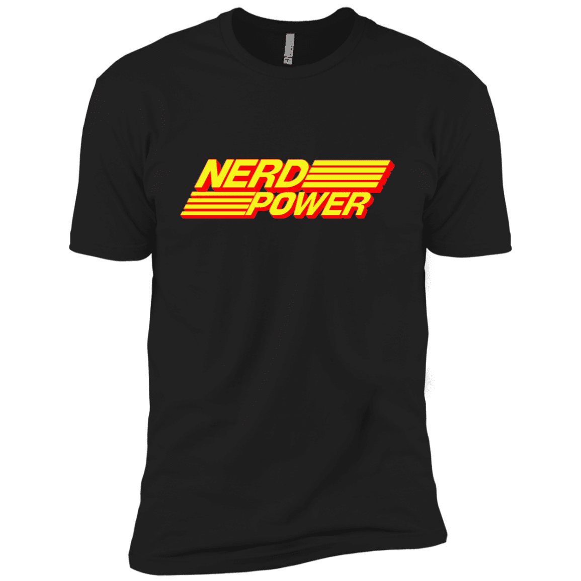T-Shirts Black / X-Small Nerd Power Men's Premium T-Shirt