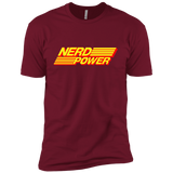 T-Shirts Cardinal / X-Small Nerd Power Men's Premium T-Shirt