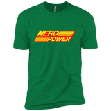 T-Shirts Kelly Green / X-Small Nerd Power Men's Premium T-Shirt
