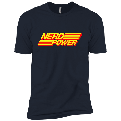 T-Shirts Midnight Navy / X-Small Nerd Power Men's Premium T-Shirt