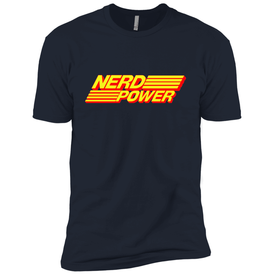 T-Shirts Midnight Navy / X-Small Nerd Power Men's Premium T-Shirt