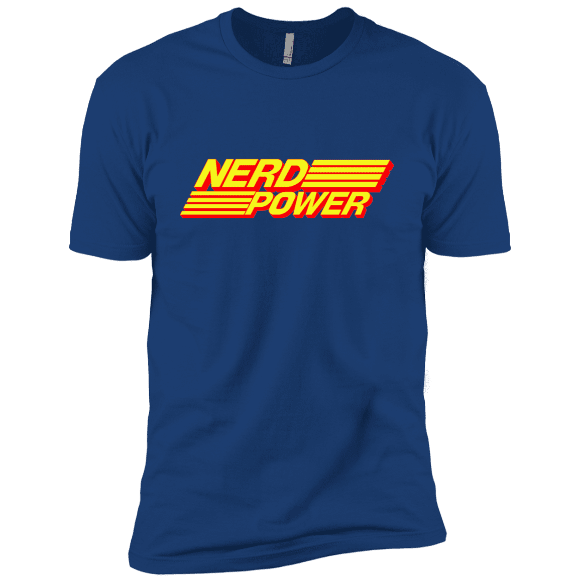 T-Shirts Royal / X-Small Nerd Power Men's Premium T-Shirt