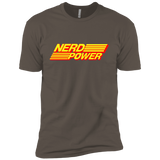 T-Shirts Warm Grey / X-Small Nerd Power Men's Premium T-Shirt