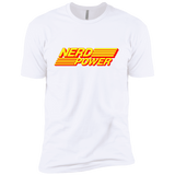T-Shirts White / X-Small Nerd Power Men's Premium T-Shirt