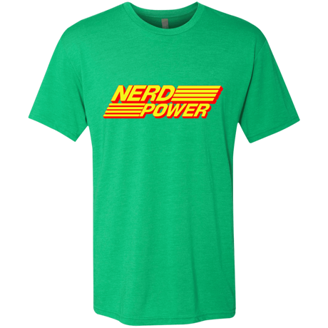 T-Shirts Envy / S Nerd Power Men's Triblend T-Shirt