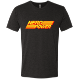 T-Shirts Vintage Black / S Nerd Power Men's Triblend T-Shirt