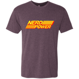 T-Shirts Vintage Purple / S Nerd Power Men's Triblend T-Shirt
