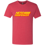 T-Shirts Vintage Red / S Nerd Power Men's Triblend T-Shirt