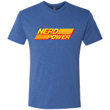 T-Shirts Vintage Royal / S Nerd Power Men's Triblend T-Shirt