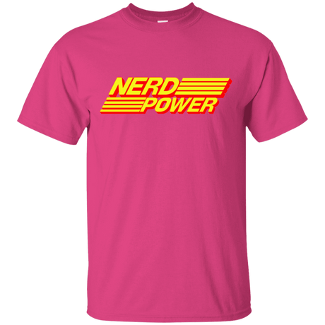 T-Shirts Heliconia / S Nerd Power T-Shirt