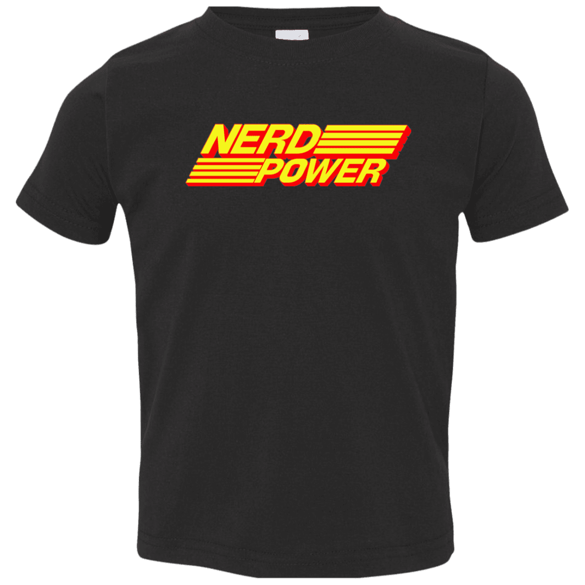 T-Shirts Black / 2T Nerd Power Toddler Premium T-Shirt