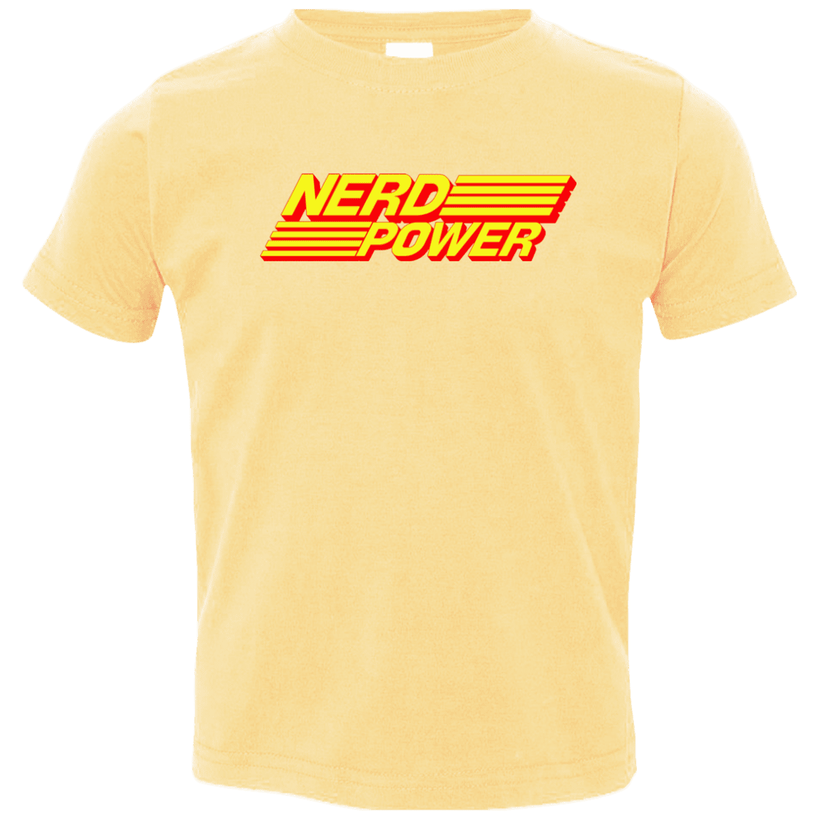 T-Shirts Butter / 2T Nerd Power Toddler Premium T-Shirt