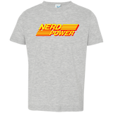 T-Shirts Heather Grey / 2T Nerd Power Toddler Premium T-Shirt
