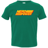 T-Shirts Kelly / 2T Nerd Power Toddler Premium T-Shirt