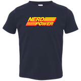 T-Shirts Navy / 2T Nerd Power Toddler Premium T-Shirt
