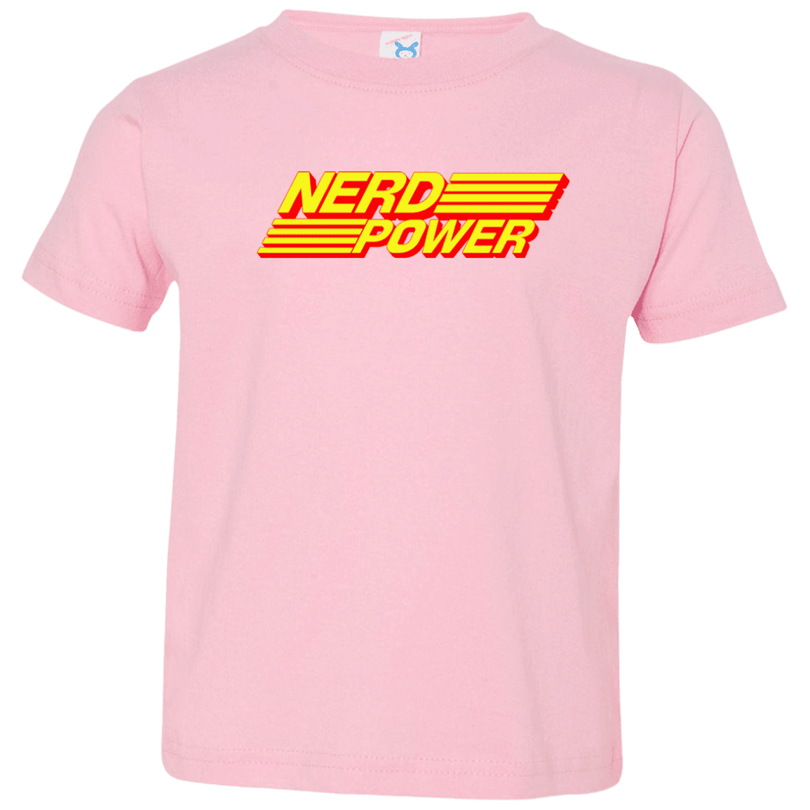 T-Shirts Pink / 2T Nerd Power Toddler Premium T-Shirt