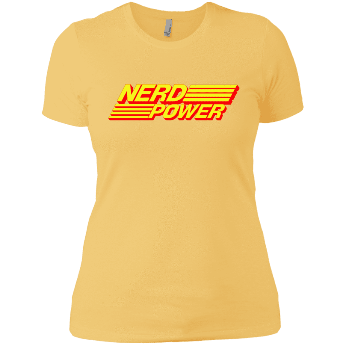 T-Shirts Banana Cream/ / X-Small Nerd Power Women's Premium T-Shirt