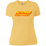 T-Shirts Banana Cream/ / X-Small Nerd Power Women's Premium T-Shirt