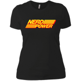T-Shirts Black / X-Small Nerd Power Women's Premium T-Shirt