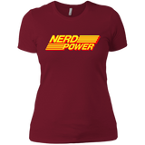 T-Shirts Scarlet / S Nerd Power Women's Premium T-Shirt