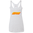 T-Shirts Heather White / X-Small Nerd Power Women's Triblend Racerback Tank