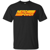 T-Shirts Black / YXS Nerd Power Youth T-Shirt