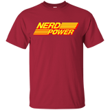 T-Shirts Cardinal / YXS Nerd Power Youth T-Shirt