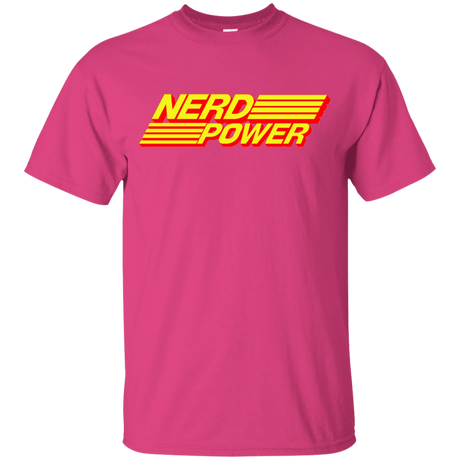 T-Shirts Heliconia / YXS Nerd Power Youth T-Shirt