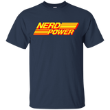 T-Shirts Navy / YXS Nerd Power Youth T-Shirt