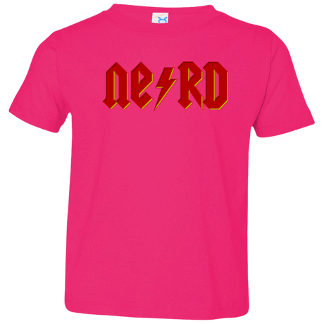 T-Shirts Hot Pink / 2T NERD Toddler Premium T-Shirt