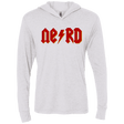 T-Shirts Heather White / X-Small NERD Triblend Long Sleeve Hoodie Tee