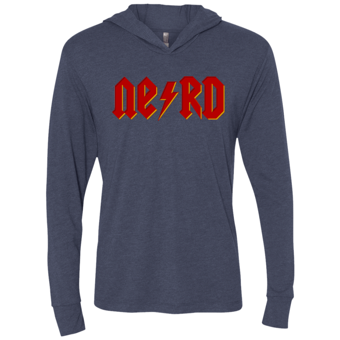 T-Shirts Vintage Navy / X-Small NERD Triblend Long Sleeve Hoodie Tee