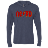 T-Shirts Vintage Navy / X-Small NERD Triblend Long Sleeve Hoodie Tee