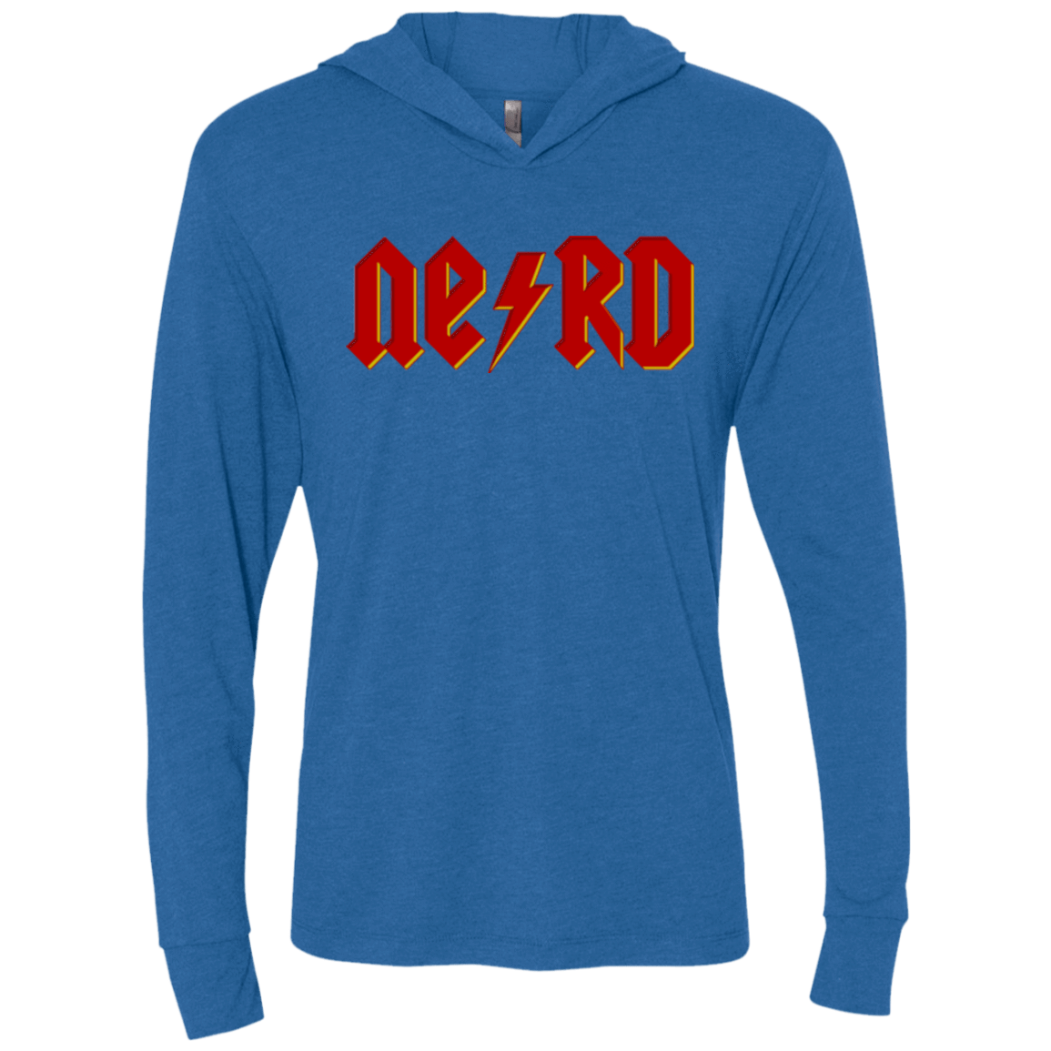 T-Shirts Vintage Royal / X-Small NERD Triblend Long Sleeve Hoodie Tee