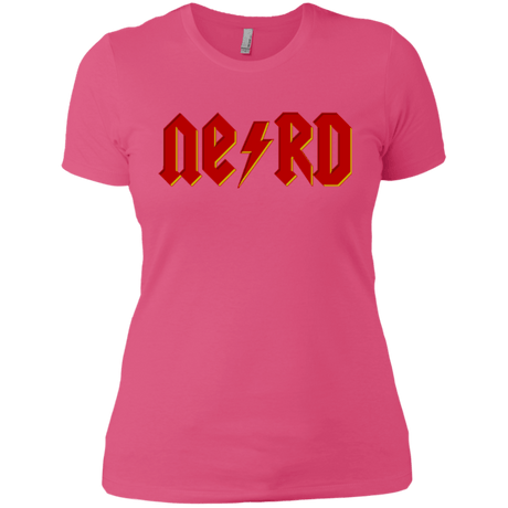 T-Shirts Hot Pink / X-Small NERD Women's Premium T-Shirt