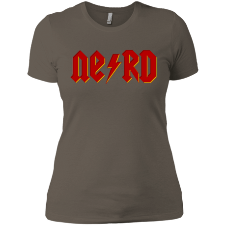 T-Shirts Warm Grey / X-Small NERD Women's Premium T-Shirt