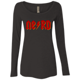 T-Shirts Vintage Black / Small NERD Women's Triblend Long Sleeve Shirt
