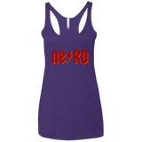 T-Shirts Purple / X-Small NERD Women's Triblend Racerback Tank