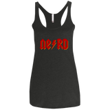 T-Shirts Vintage Black / X-Small NERD Women's Triblend Racerback Tank