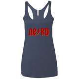T-Shirts Vintage Navy / X-Small NERD Women's Triblend Racerback Tank