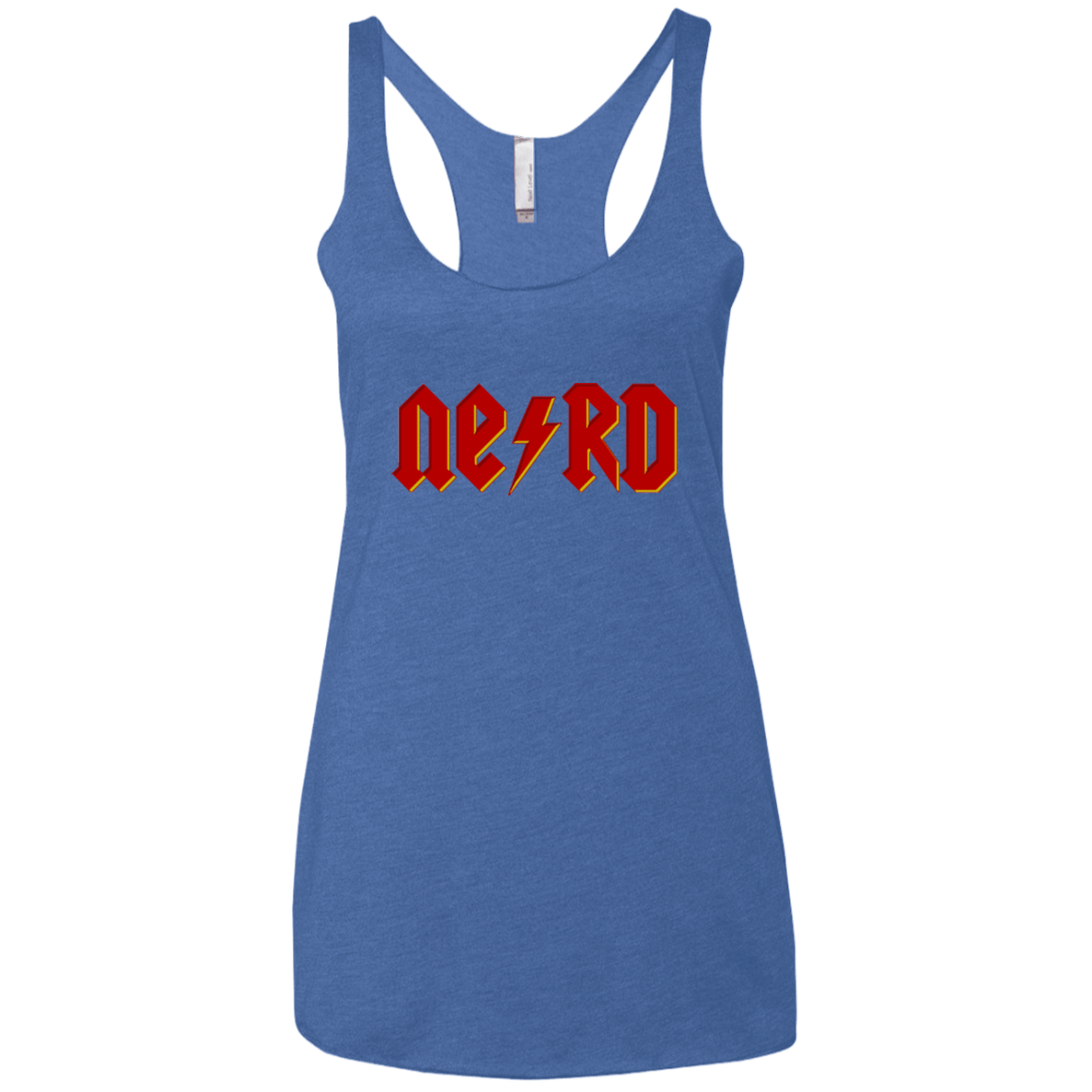 T-Shirts Vintage Royal / X-Small NERD Women's Triblend Racerback Tank