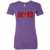 T-Shirts Purple Rush / Small NERD Women's Triblend T-Shirt