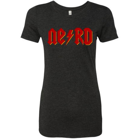 T-Shirts Vintage Black / Small NERD Women's Triblend T-Shirt